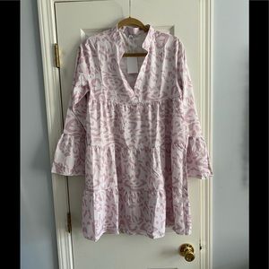 Burora Jungle Kitty Pink Leopard Print Dress